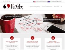 Tablet Screenshot of fatcake.com